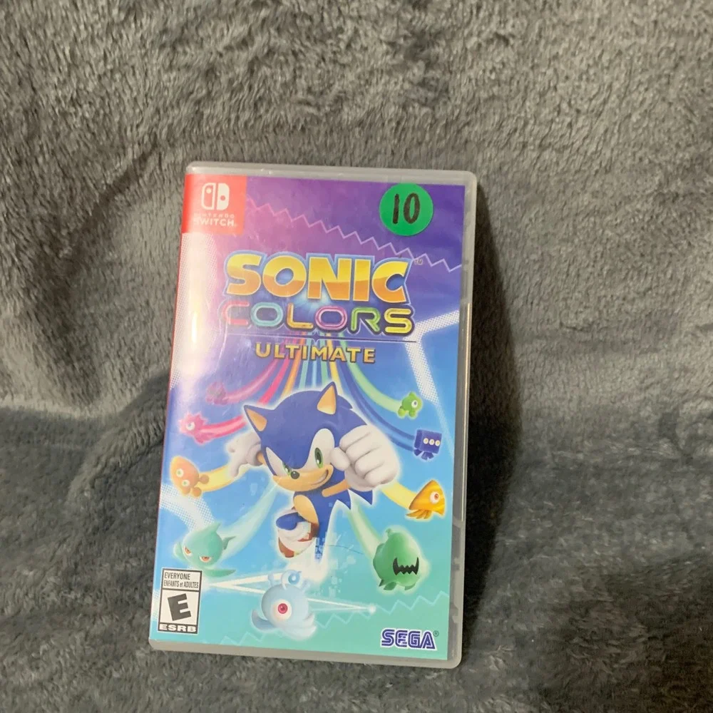 Sonic Colors Ultimate Nintendo Switch SEGA Video Game HAC P AXQ6A USA Physical